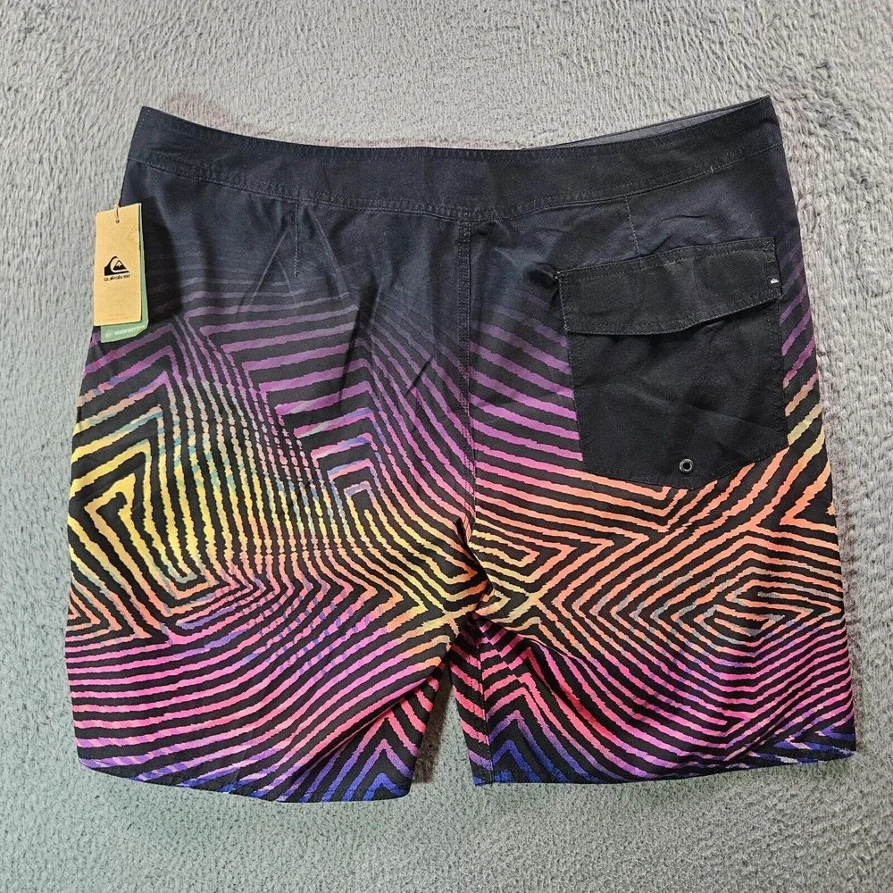 NWT‎ Quiksilver Board Shorts Swim Trunks Men 38 No Liner 20